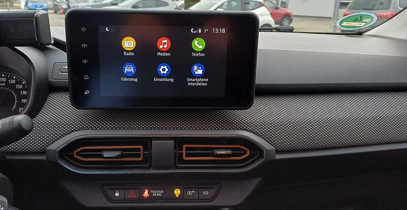 Dacia Sandero Stepway Comfort TCe 90 Automatik, AHK, v. Extras